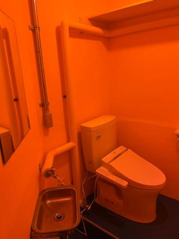 Koupelna v ubytování YOUTEI2 HOSTELs