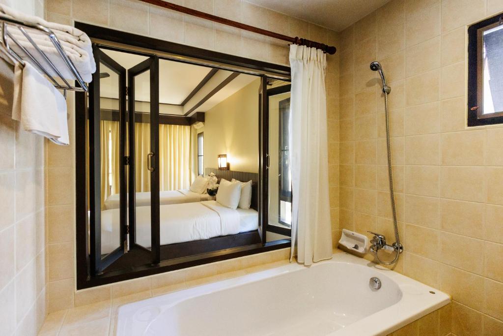 Koupelna v ubytování Nang Thong Beach Resort