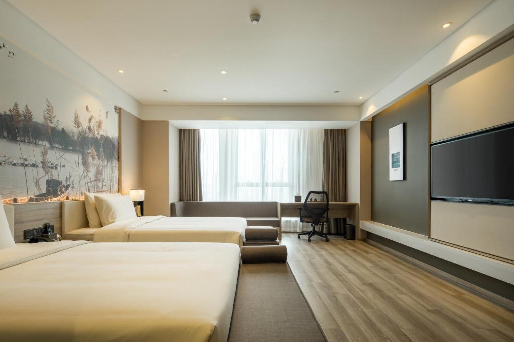 Atour Hotel Hangzhou Binjiang Jiangling Road - Jimu Twin Room