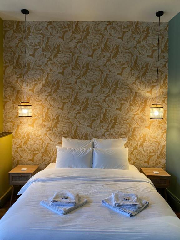 Postel nebo postele na pokoji v ubytování Casa Miasto - Chambres d'hôtes & Spa