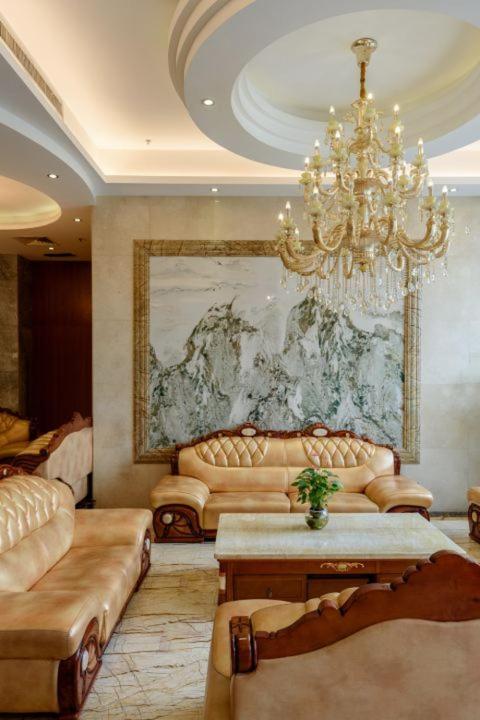 Posezení v ubytování Yi Yun Hotel Guangzhou Baiyun International Airport Branch - Renhe Metro Station