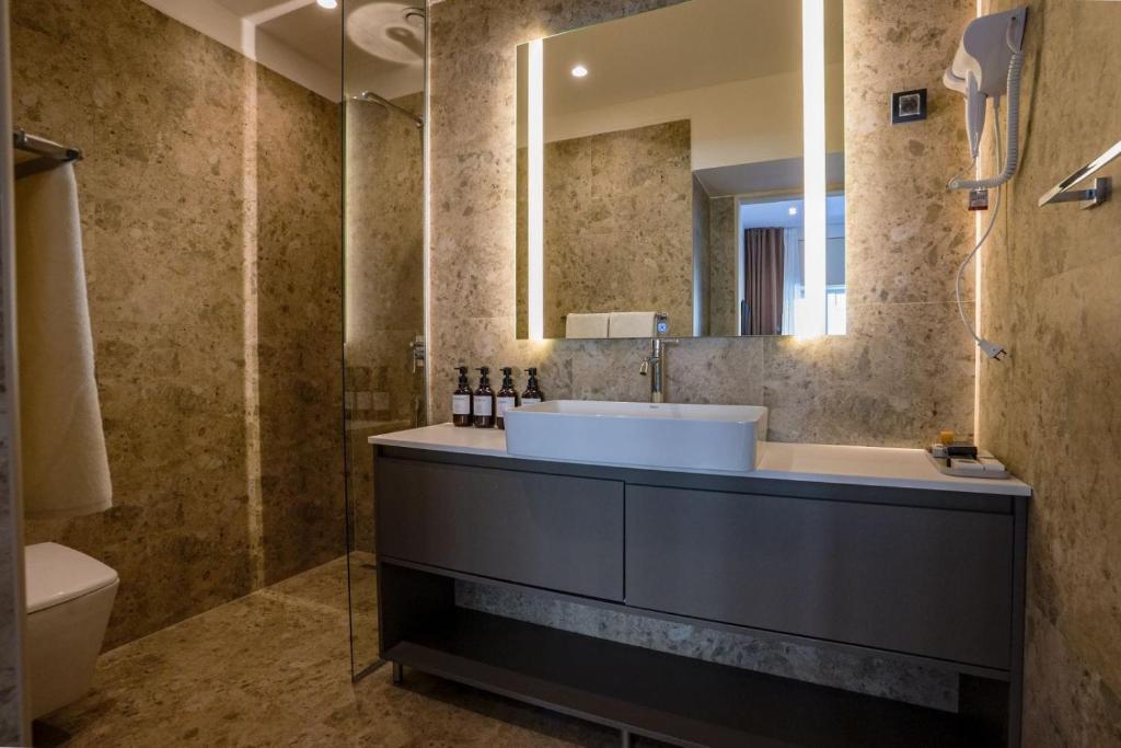 Koupelna v ubytování Simma Luxury Apartments & Rooms