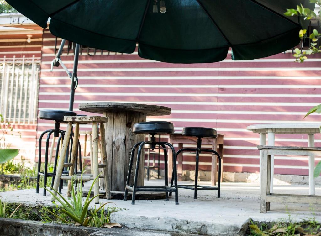 Patio nebo venkovní prostory v ubytování La Bellota Hotel