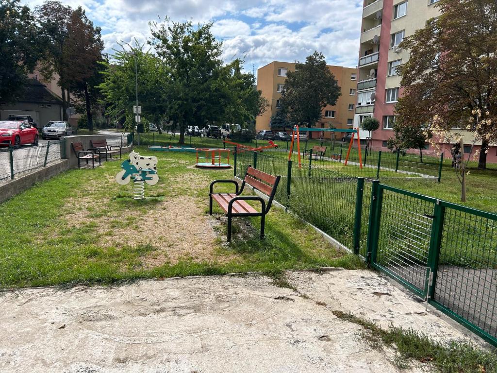 Zahrada ubytování Kondé Apartments A