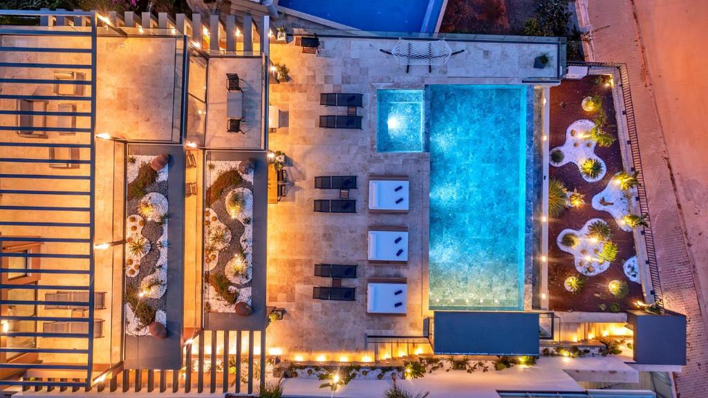 Bazén v ubytování Kalkan Luxury Villa - 1108 nebo v jeho okolí