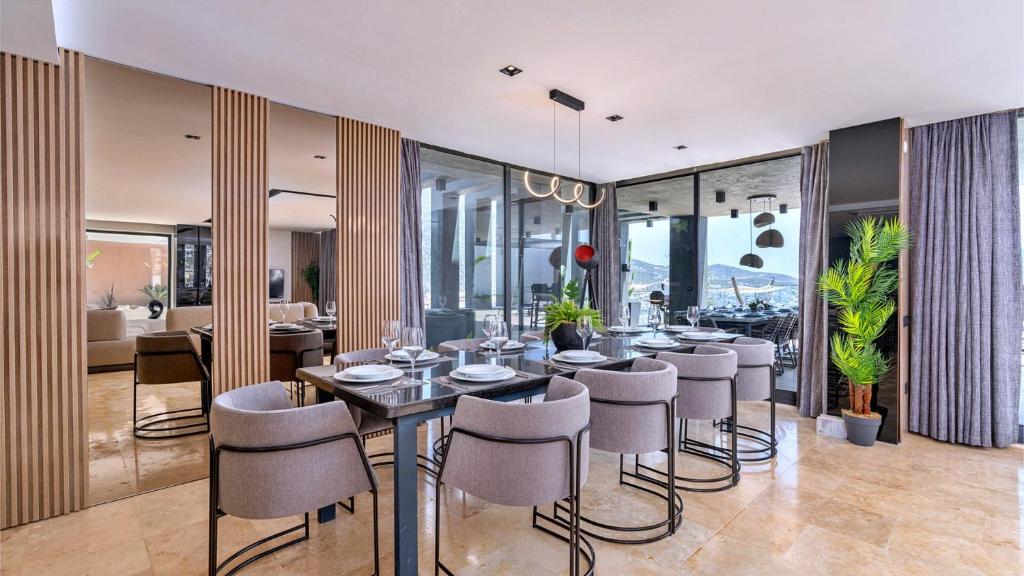Posezení v ubytování Kalkan Luxury Villa - 1108
