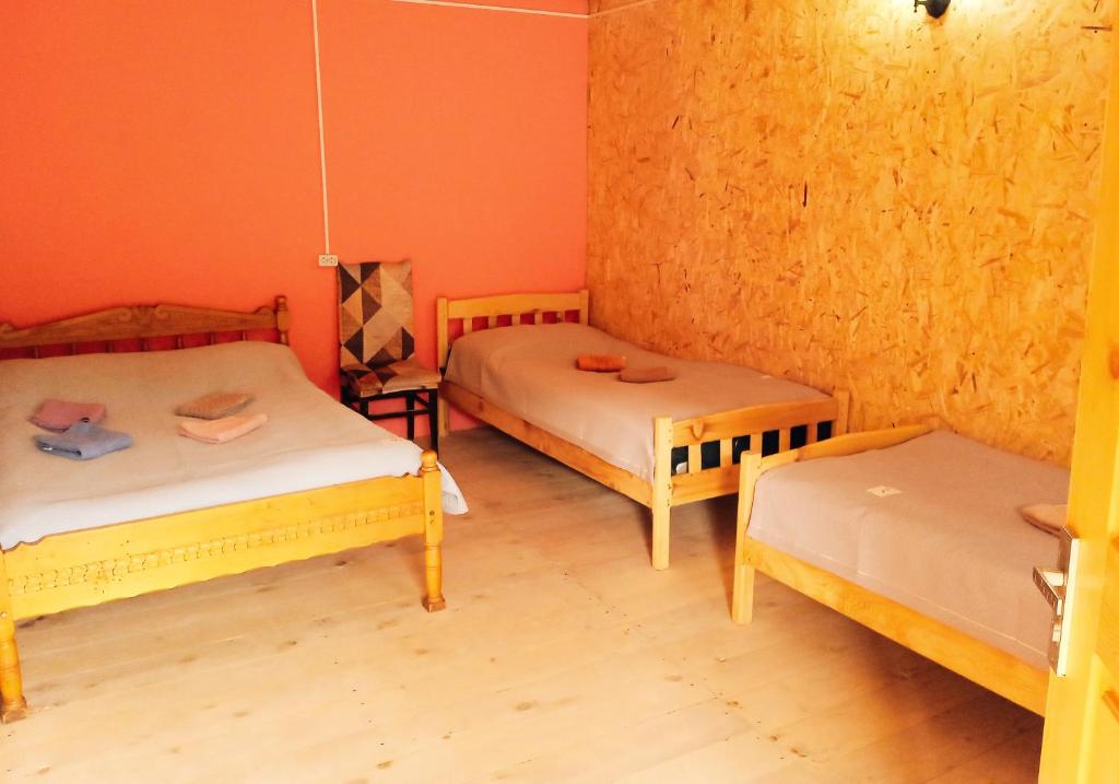 Postel nebo postele na pokoji v ubytování Elos Guesthouse