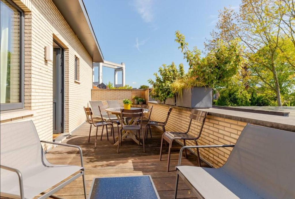 Balkón nebo terasa v ubytování Appartement224
