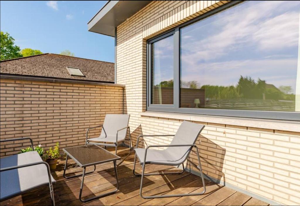 Balkón nebo terasa v ubytování Appartement224