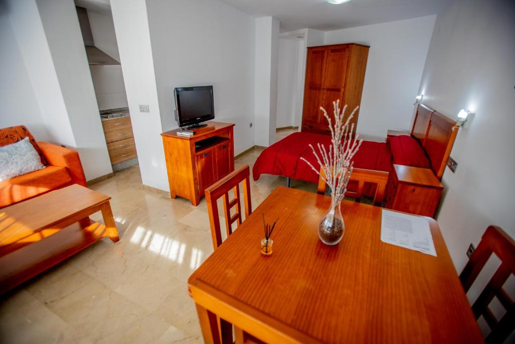 Posezení v ubytování Apartamentos Aixa II