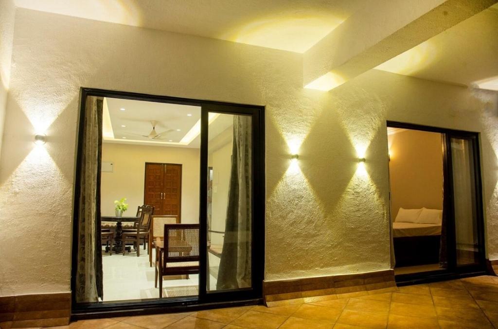 Posezení v ubytování Sea View 2 Bedroom Serviced Apartment, Dona Paula
