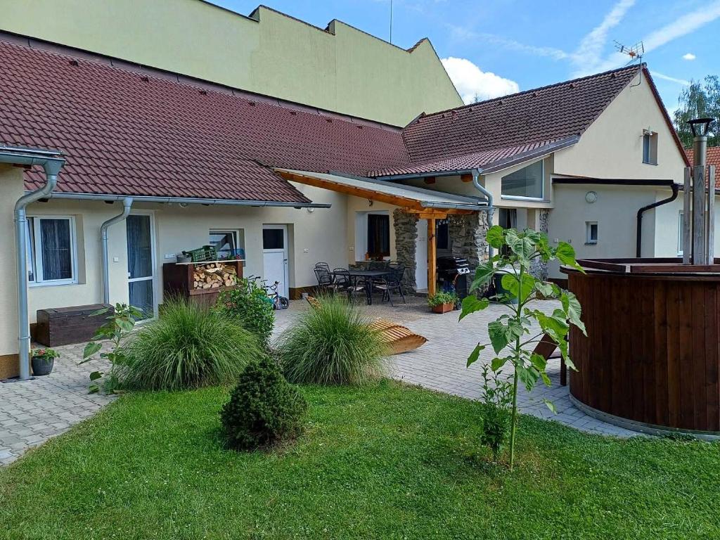 Zahrada ubytování U kapličky, Boskovice