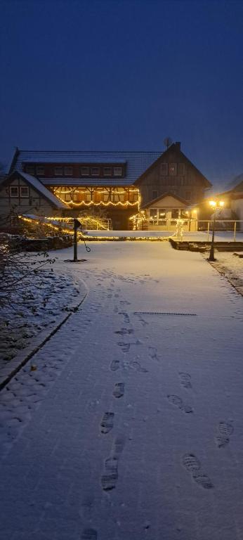 B&B Talstation v zimě