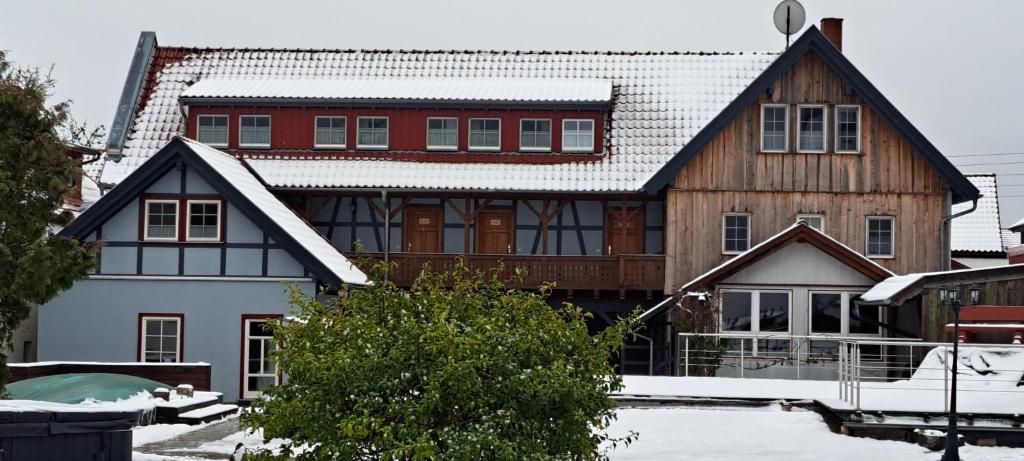 B&B Talstation v zimě