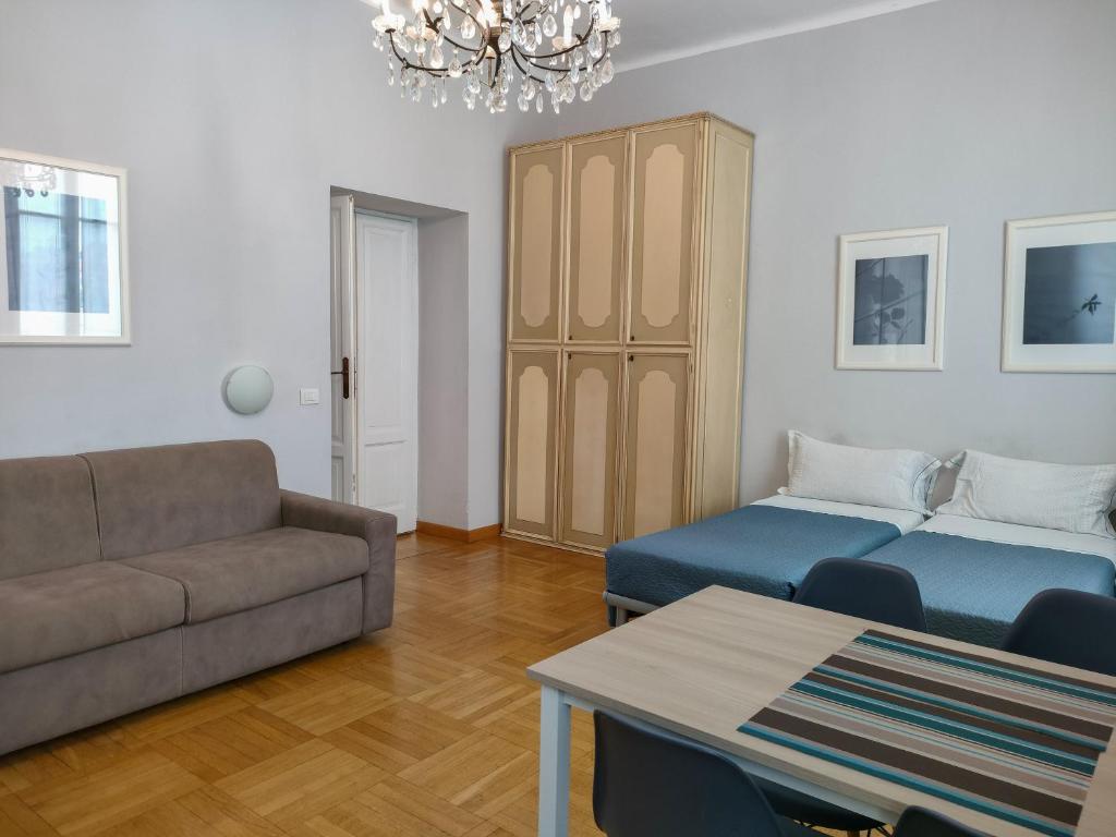 Posezení v ubytování Villa Scalabrini