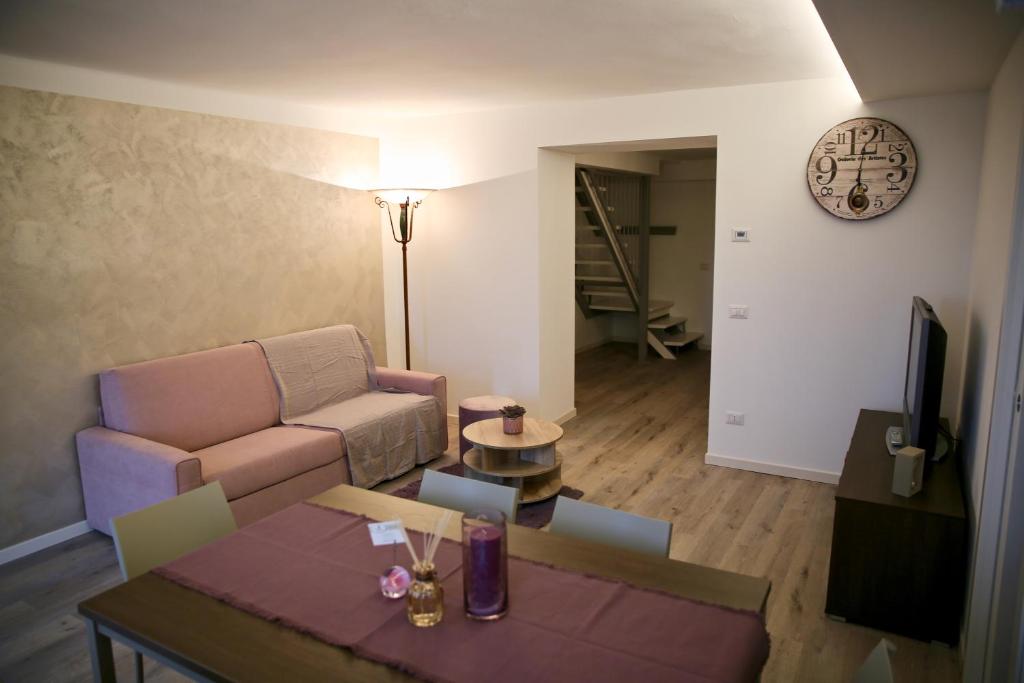 Posezení v ubytování La Cipressina B&B
