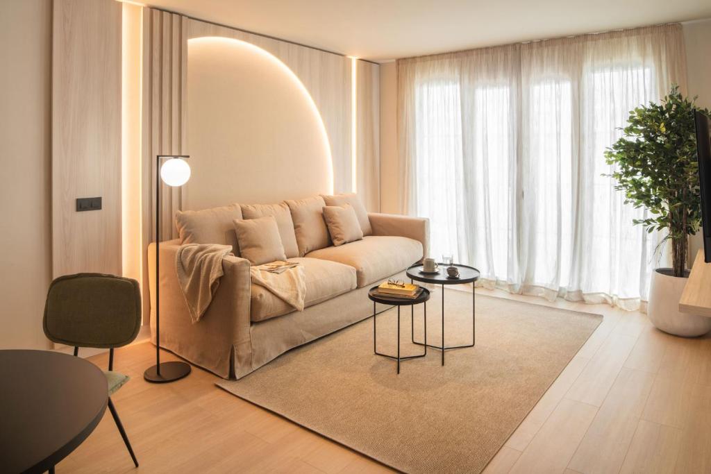 Posezení v ubytování Vita Home Lanzarote I Deluxe Apartments