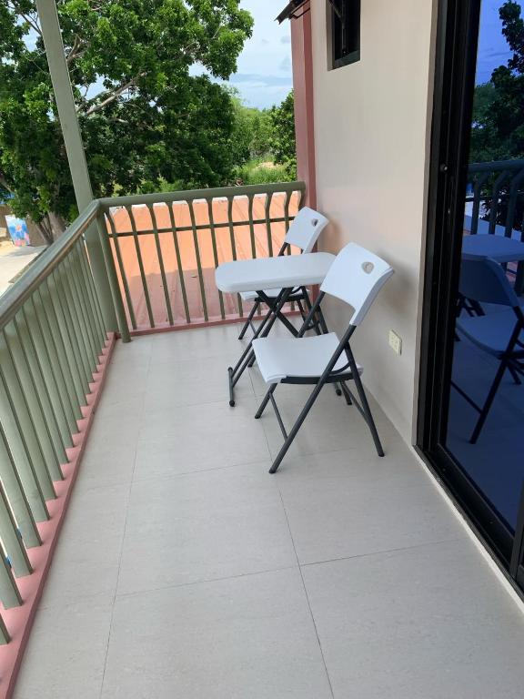 Balkón nebo terasa v ubytování Shas Resort