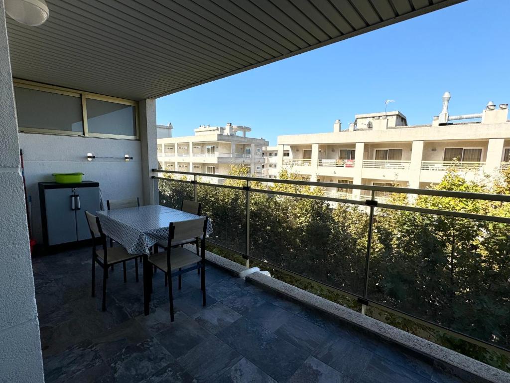 A balcony or terrace at Apartsalou Michelangelo