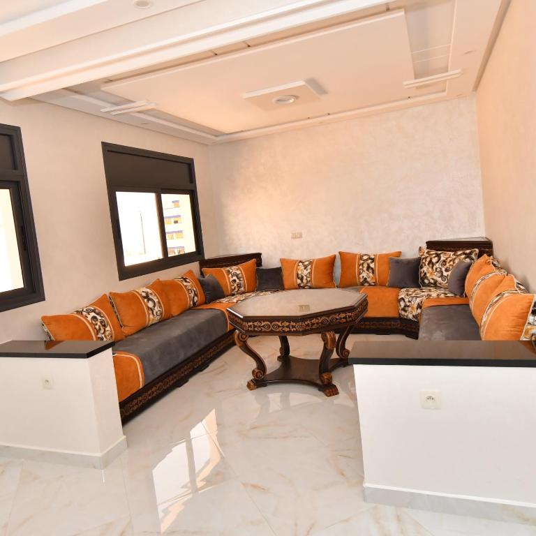 Posezení v ubytování Appartement Saloua ino