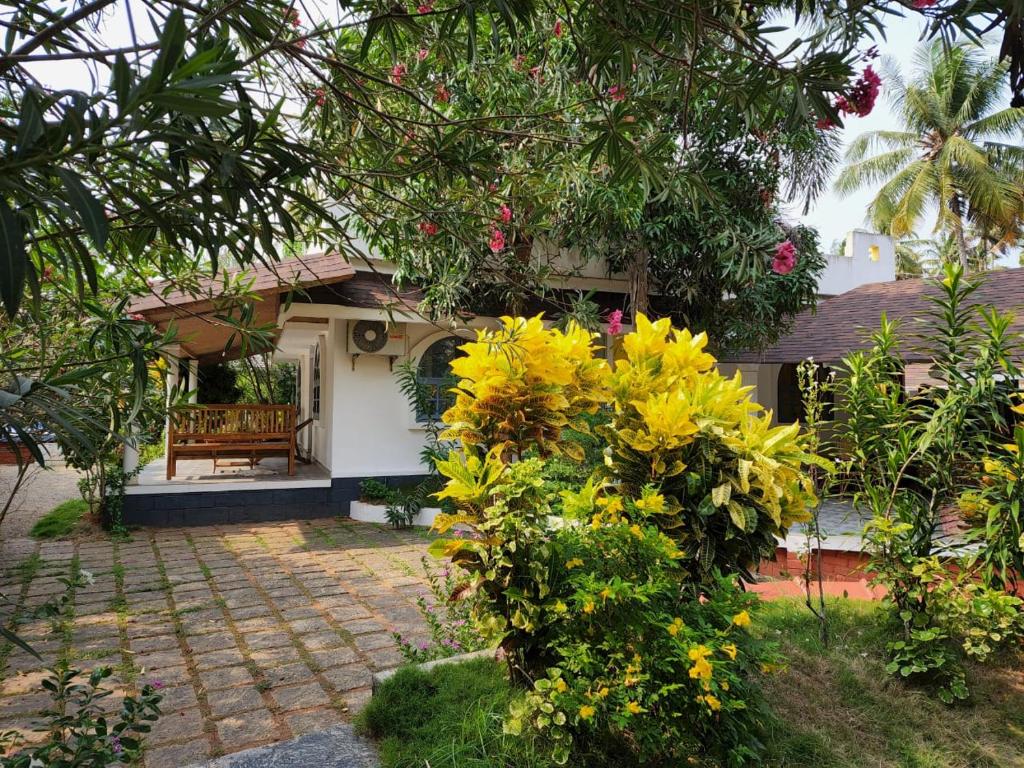 Zahrada ubytování Magnolia Guesthouse Varkala