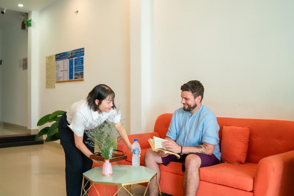 Khách lưu trú tại Sam Sam Homestay