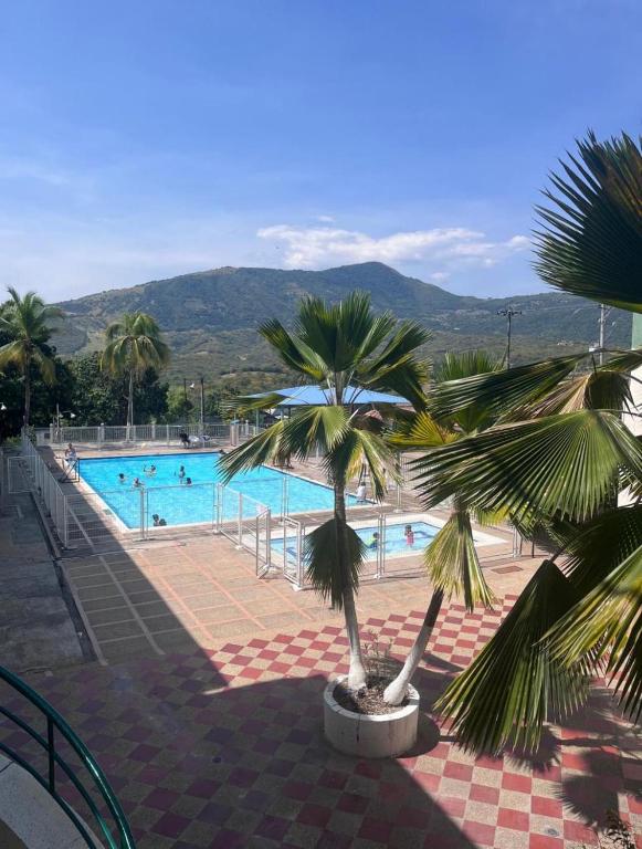 Bazén v ubytování Club Vacacional COPEN nebo v jeho okolí