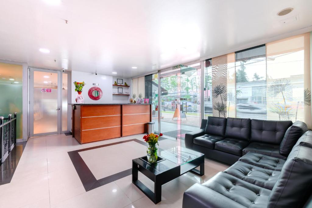 Posezení v ubytování Hotel Parque 63