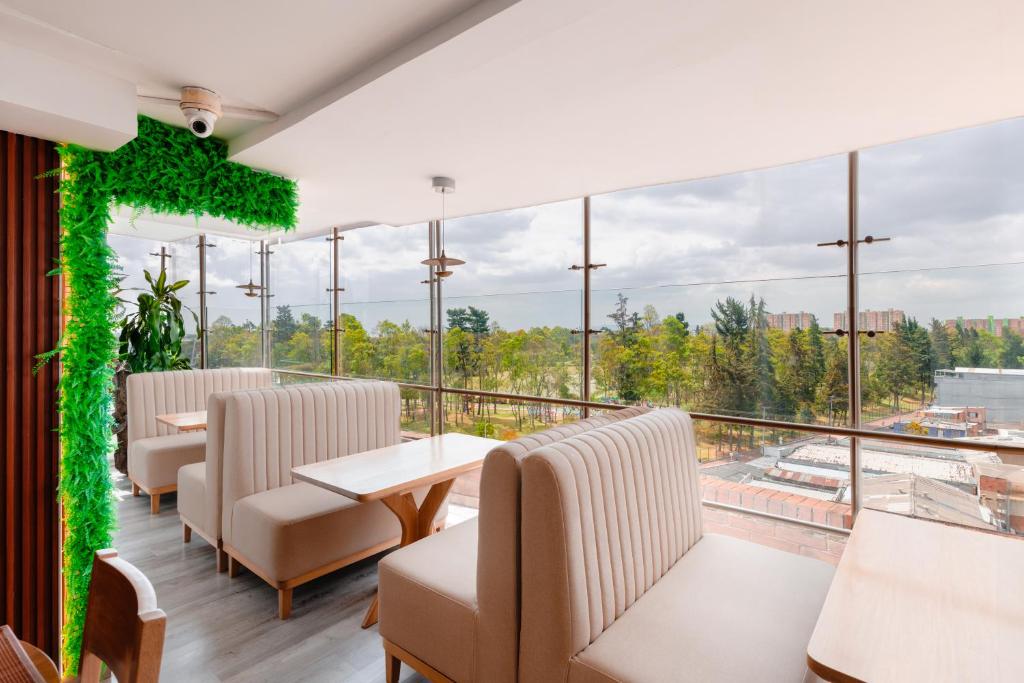 Posezení v ubytování Hotel Parque 63