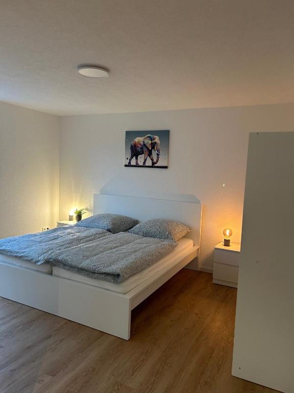 Postel nebo postele na pokoji v ubytování Panorama Suite 20