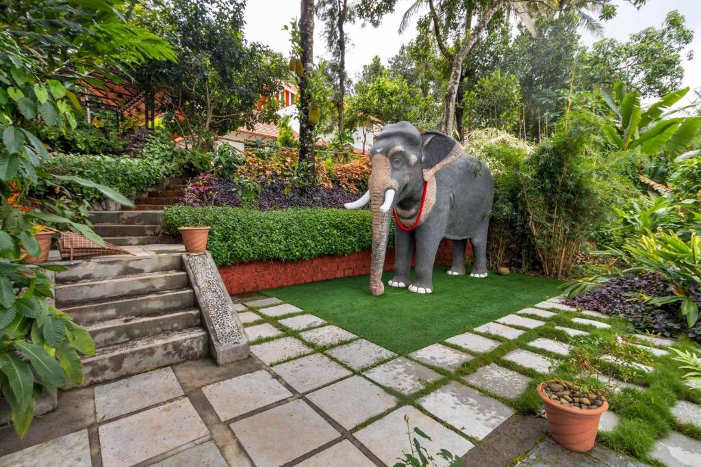 Zahrada ubytování Serene Valley Resort Wayanad