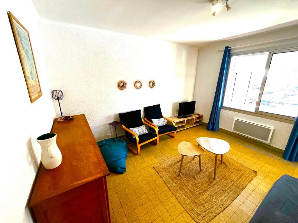 Posezení v ubytování Villa Cantarela, Palavas plage, Vue mer