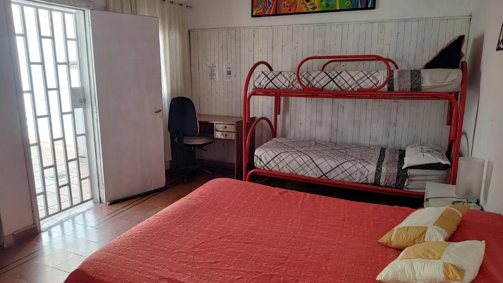 Postel nebo postele na pokoji v ubytování Habitación Privada en casa compartida para viajeros