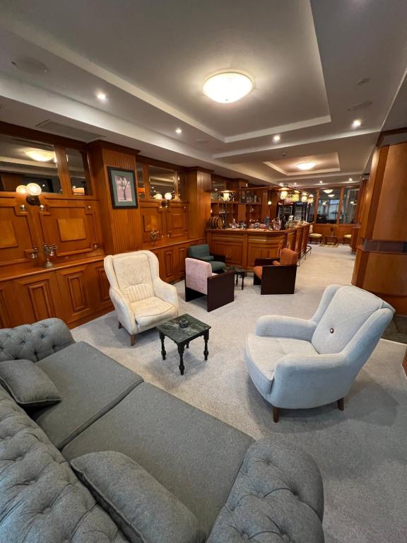 Posezení v ubytování Hotel Princi i Arberit