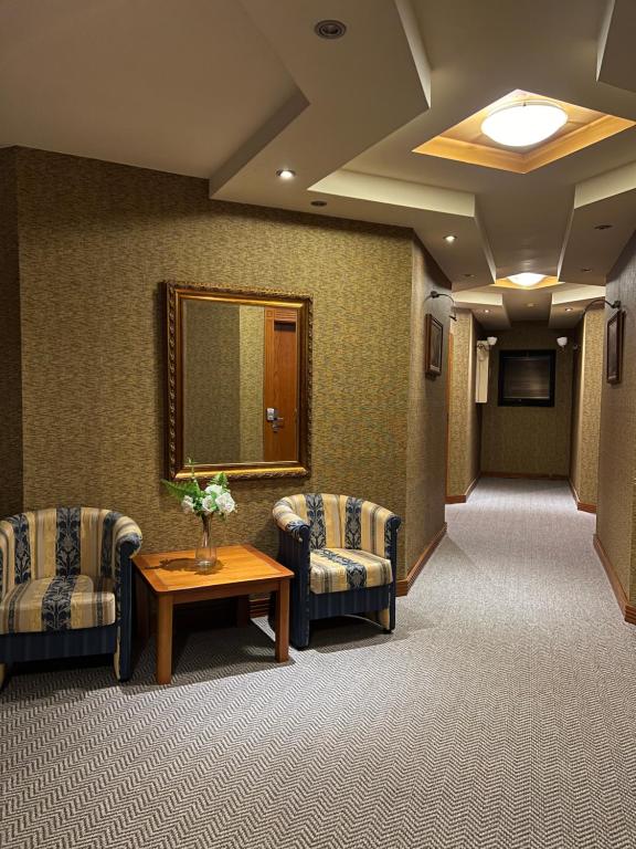 Posezení v ubytování Hotel Princi i Arberit