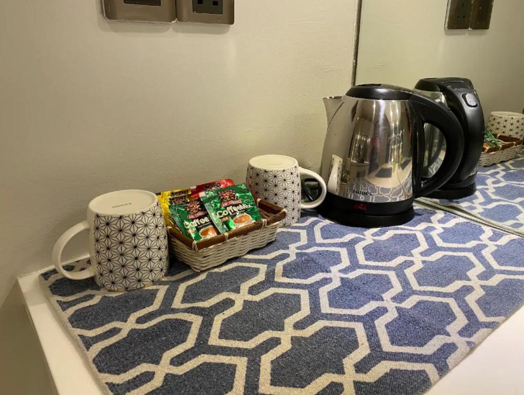 Příslušenství pro přípravu čaje a kávy v ubytování Stella Maison KLCC