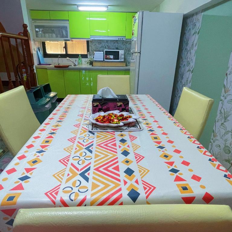 Kuchyň nebo kuchyňský kout v ubytování Dear B&B Building II