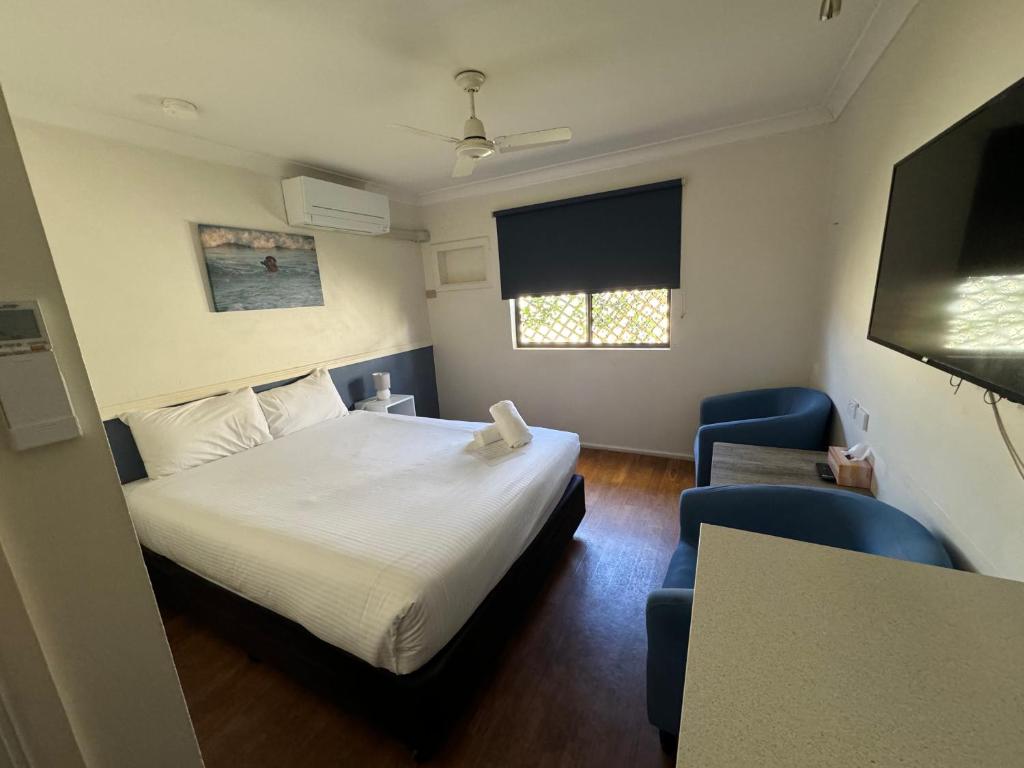Postel nebo postele na pokoji v ubytování Toreador Motel