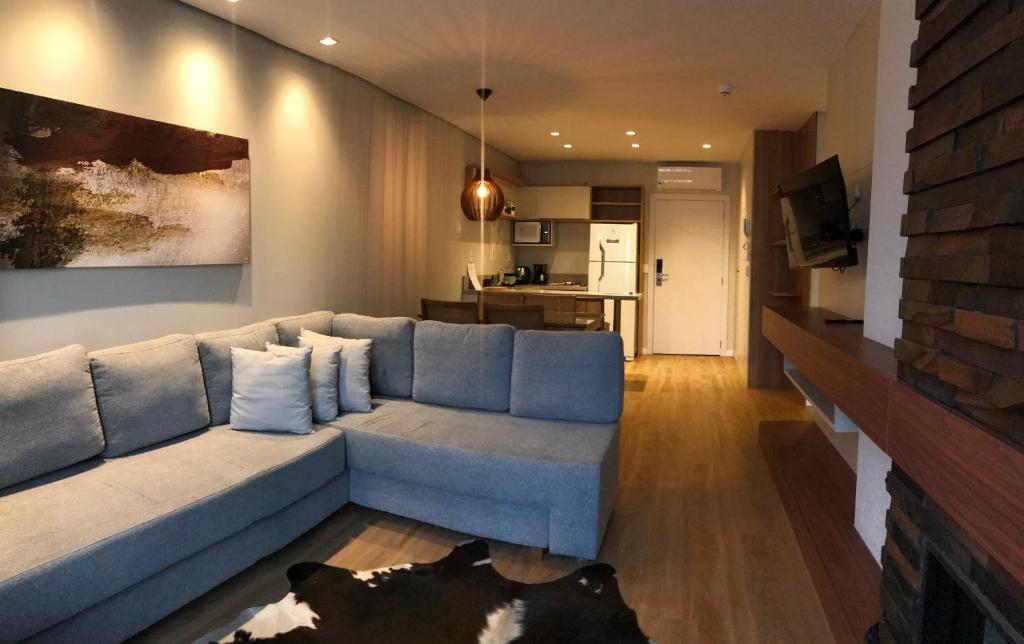 Køkken eller tekøkken på Suíte encantadora Serra Class - Piscina aquecida