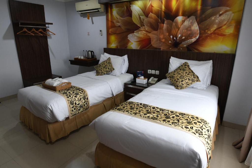 Postel nebo postele na pokoji v ubytování D'Arcici Hotel Sunter