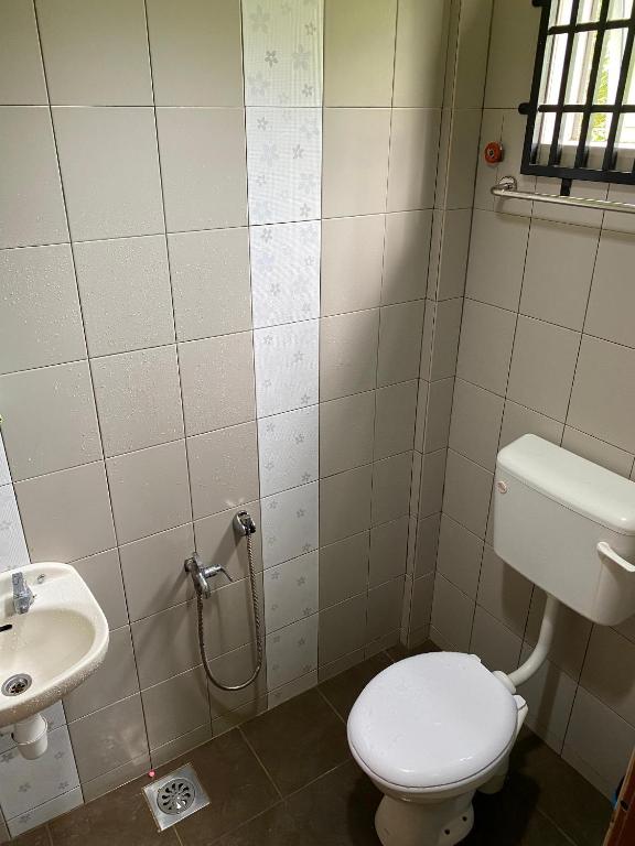 Koupelna v ubytování Ayem Homestay UTHM
