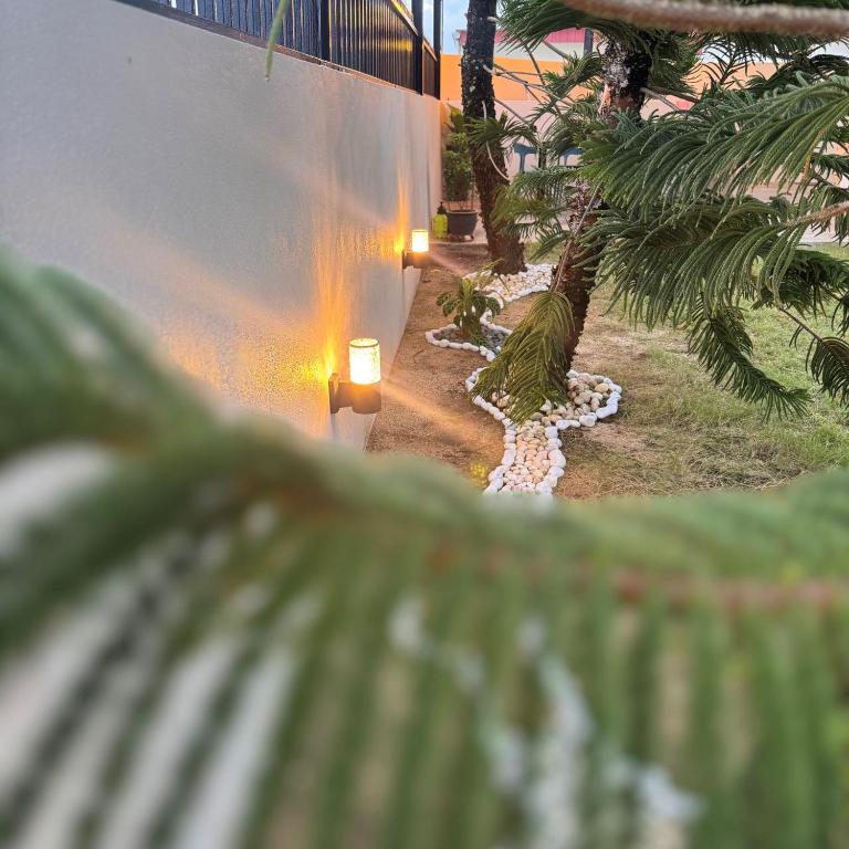 7pax single story corner ALMA Near AEON 大山脚外面的花园