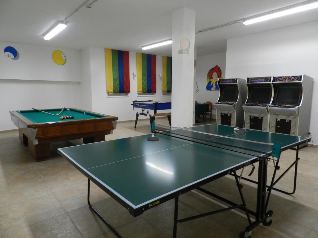 Herní místnost v ubytování Hotel Stella Alpina