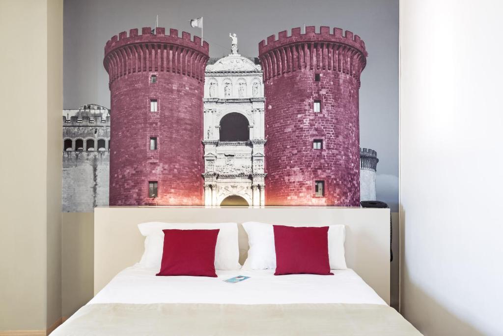 Postel nebo postele na pokoji v ubytování B&B Hotel Napoli