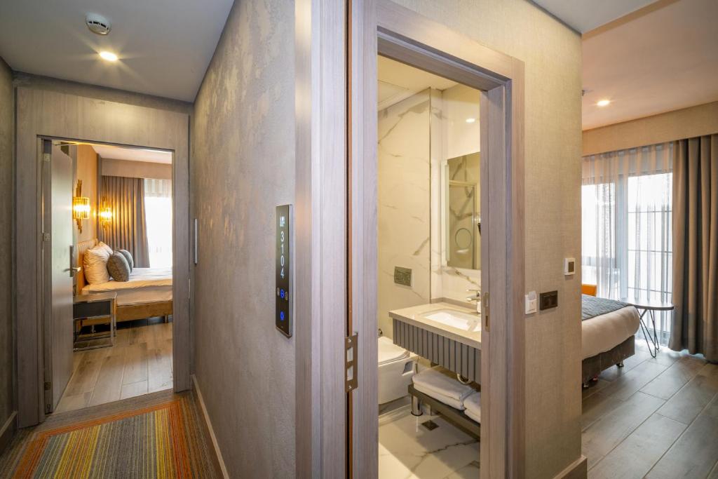 Koupelna v ubytování Icon Hotel Bomonti