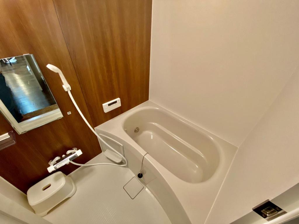 Koupelna v ubytování ARS HOTEL Utsunomiya フロア貸切
