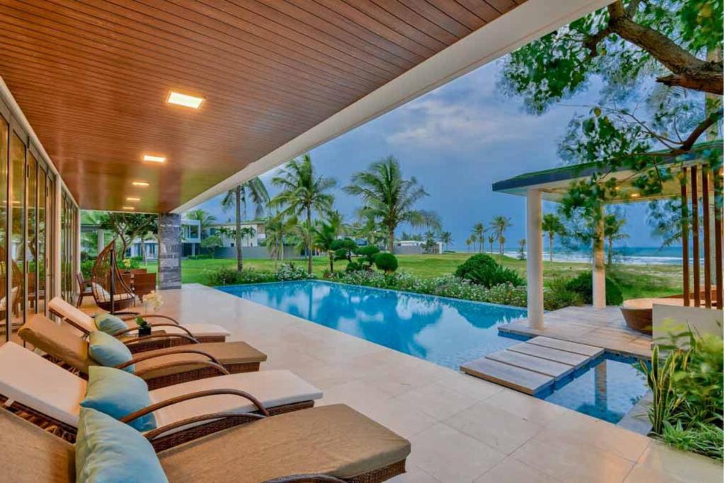 Bazén v ubytování Asana Ocean Resort & Spa Danang nebo v jeho okolí