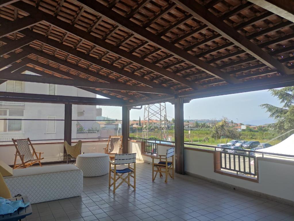 Balkón nebo terasa v ubytování Casa Rirò