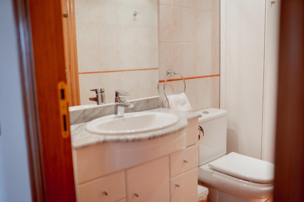 Koupelna v ubytování El Portal de la Irene Apartamentos Rurales