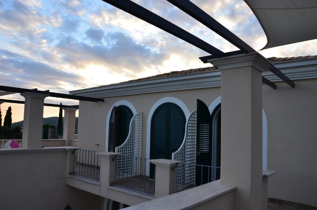 Balkon lub taras w obiekcie Collina Degli Ulivi B&B